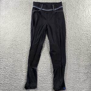 IRIDEON RIDING PANTS WOMENS SMALL BLACK EQUESTRIAN FITS 24x25 POLYESTER SPANDEX